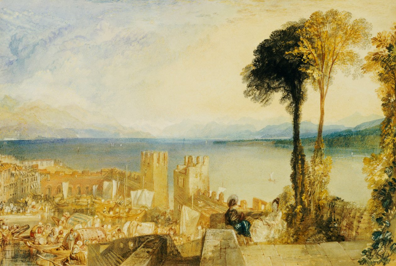 Arona, Maggiore Gölü by Joseph Mallord William Turner