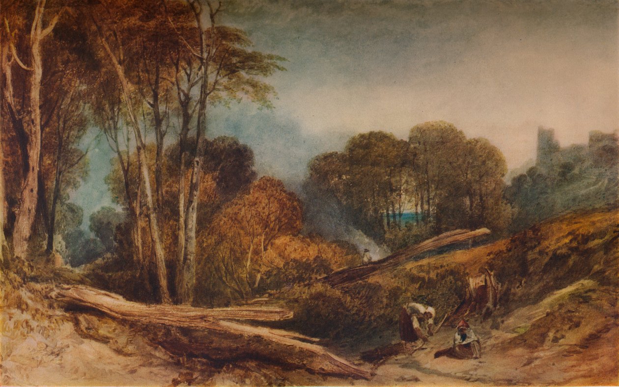 Beeston Kalesi, Cheshire, c1839, 1938 by Joseph Mallord William Turner