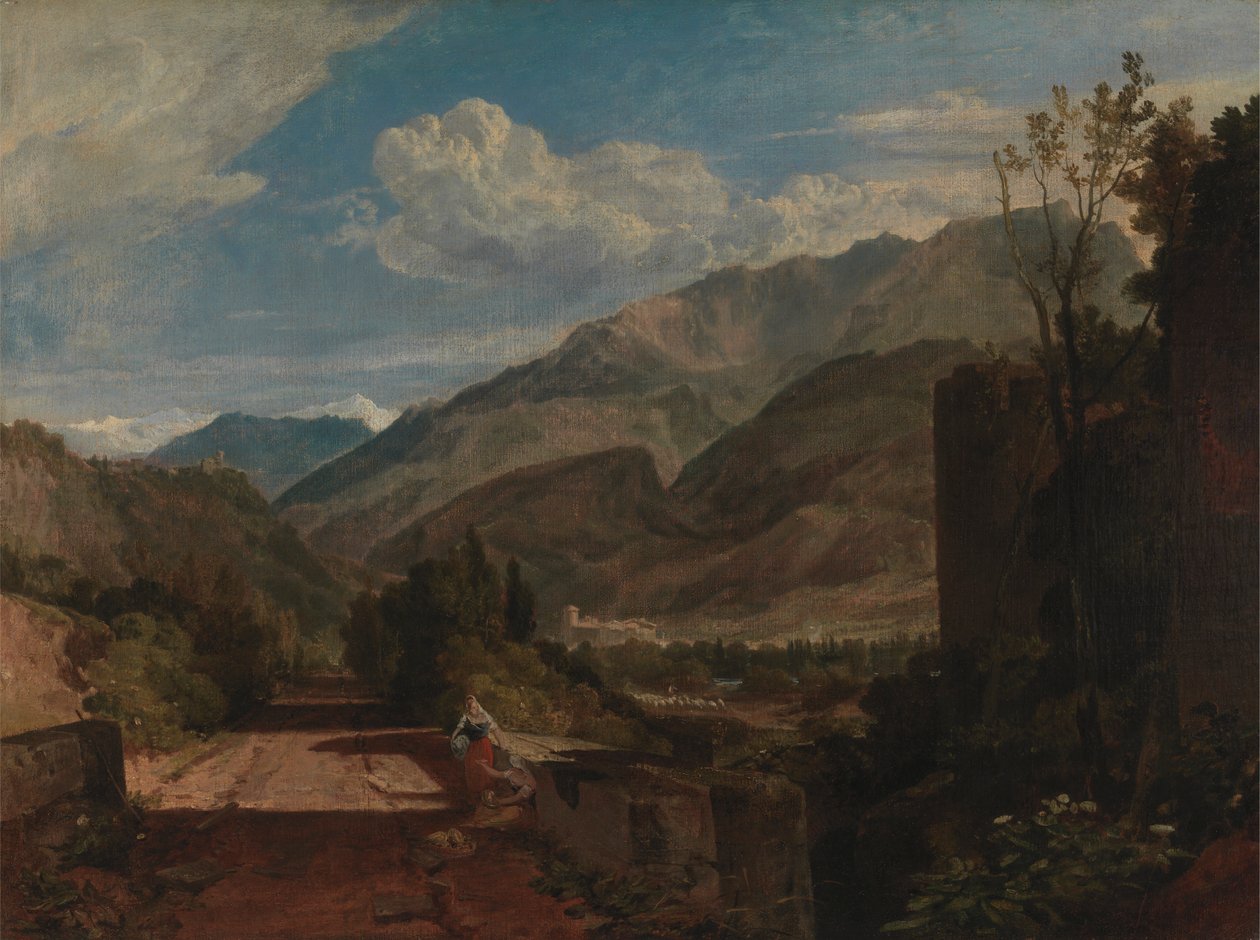 Aziz Michael, Bonneville, Savoy Kaleleri by Joseph Mallord William Turner