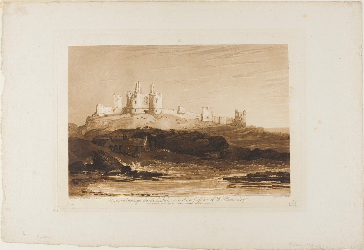 Dunstanborough Kalesi, Liber Studiorum