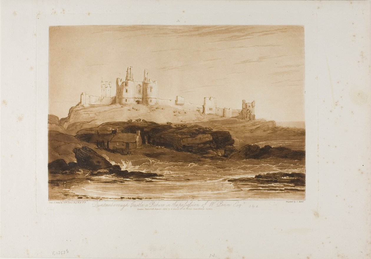 Dunstanborough Kalesi, Liber Studiorum