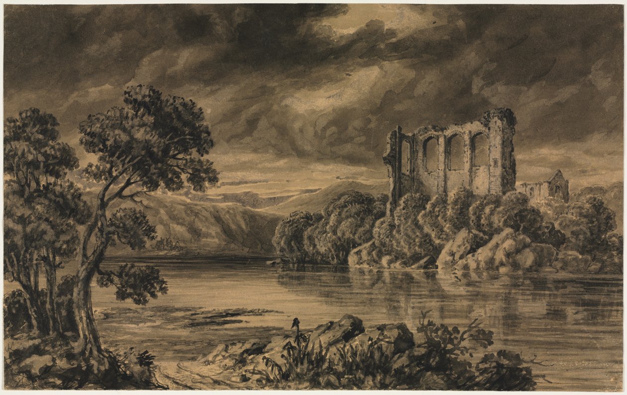 Egremont Kalesi, Cumberland. by Joseph Mallord William Turner