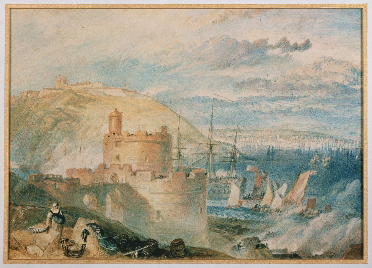 Falmouth Limanı, c.1825 by Joseph Mallord William Turner