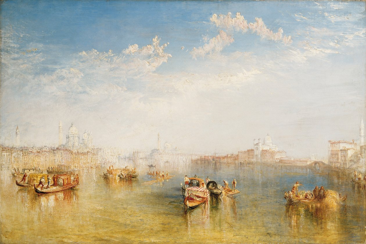 Giudecca, Sağlığın Kadını ve San Giorgio by Joseph Mallord William Turner