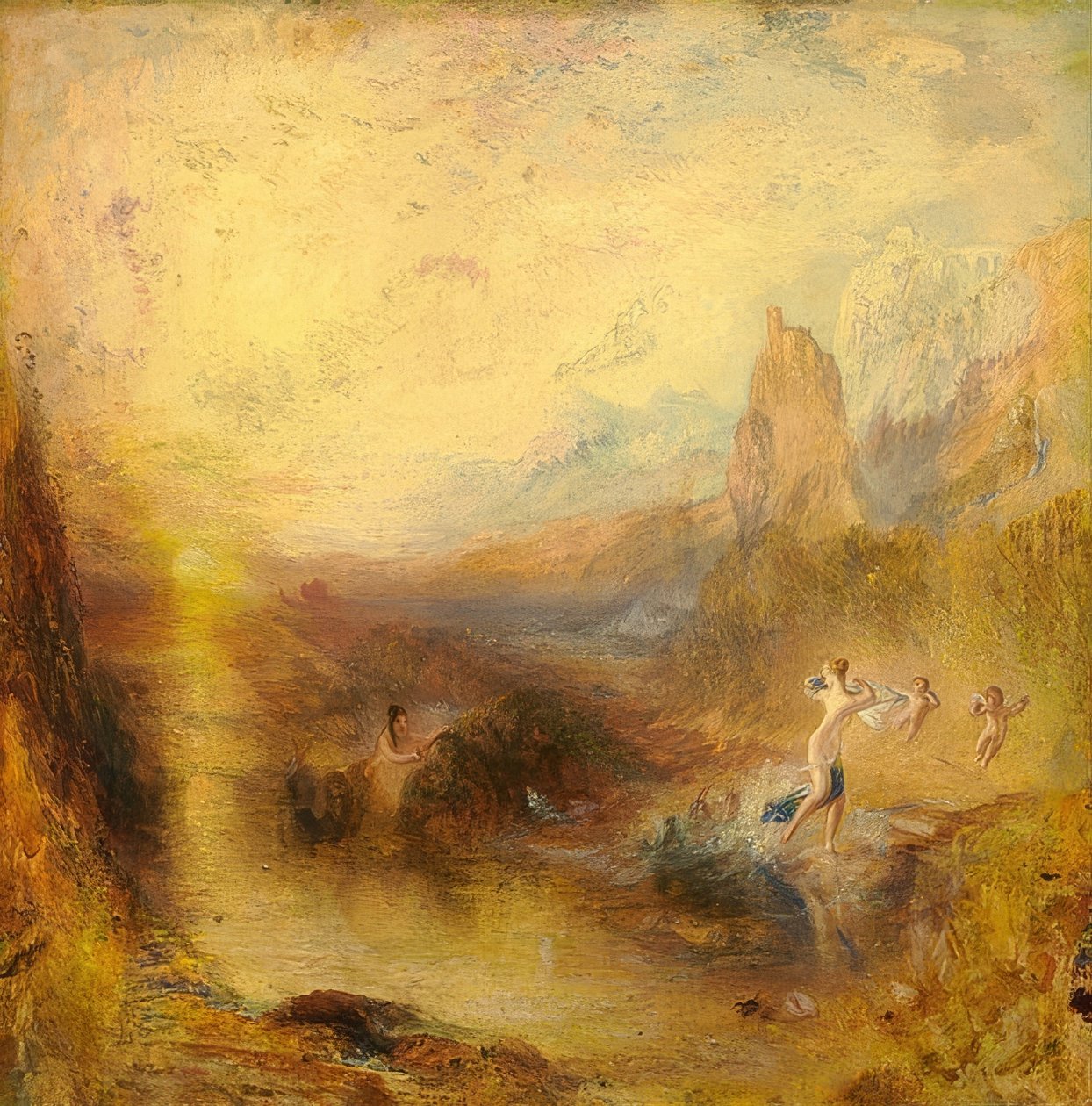 Glokoz ve Suçluluk. 1841 by Joseph Mallord William Turner