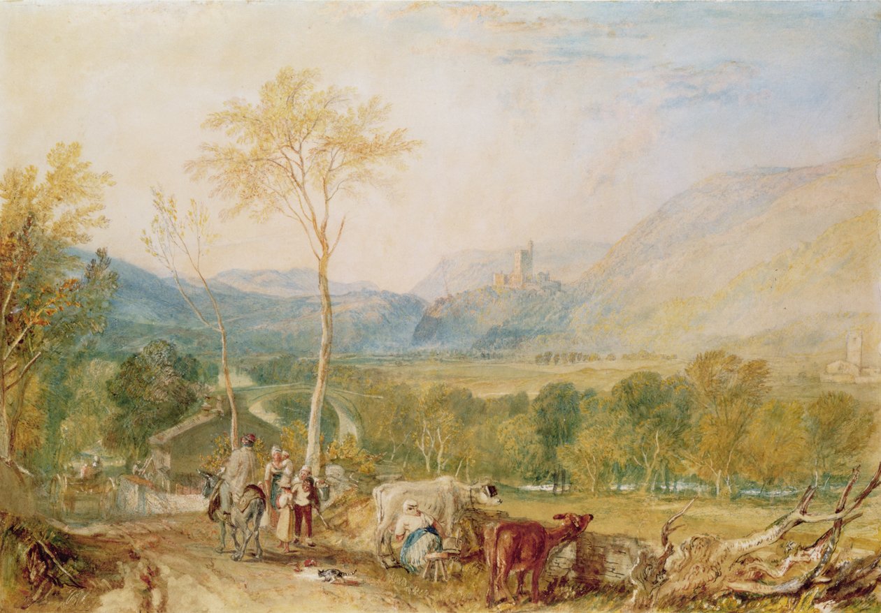 Hornby Kalesi by Joseph Mallord William Turner