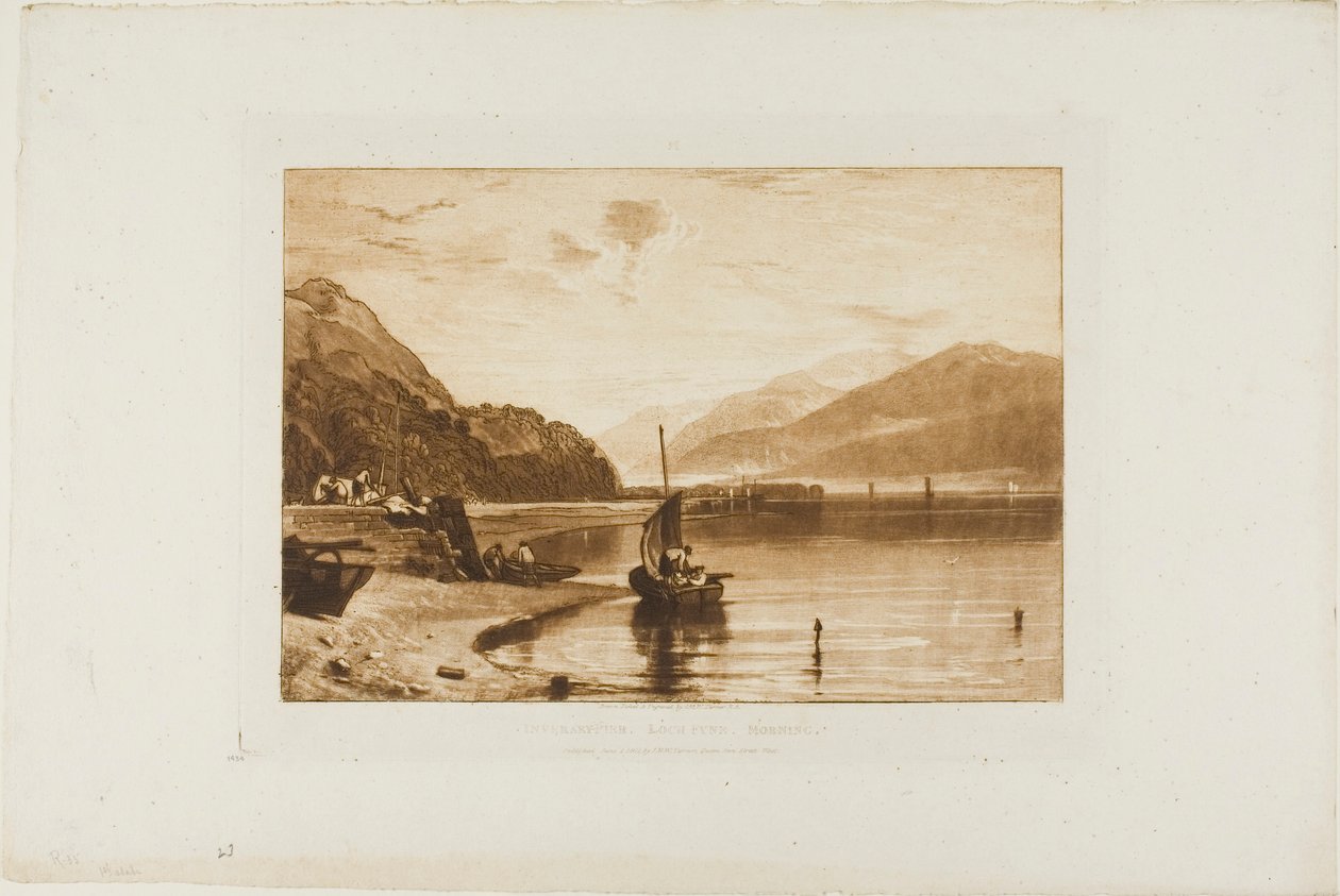Inverary İskelesi, Liber Studiorum