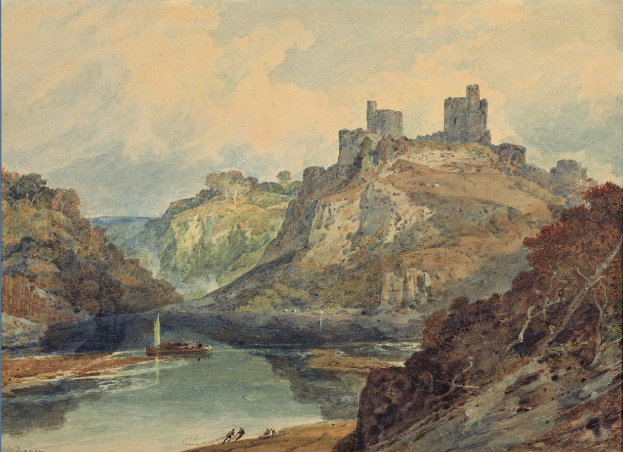 Kilgarran Kalesi, 1798 dolayları (kağıt üzerine suluboya) by Joseph Mallord William Turner