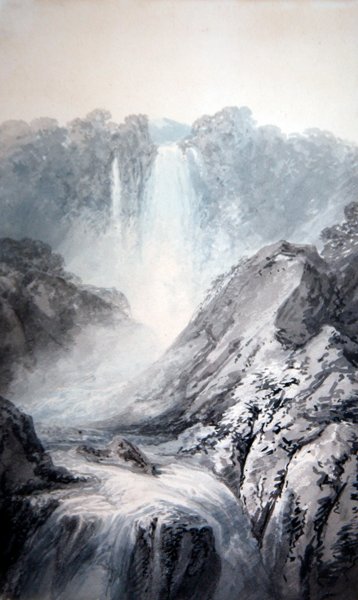 Manzara (kağıt üzerine suluboya ve gövde rengi) by Joseph Mallord William Turner