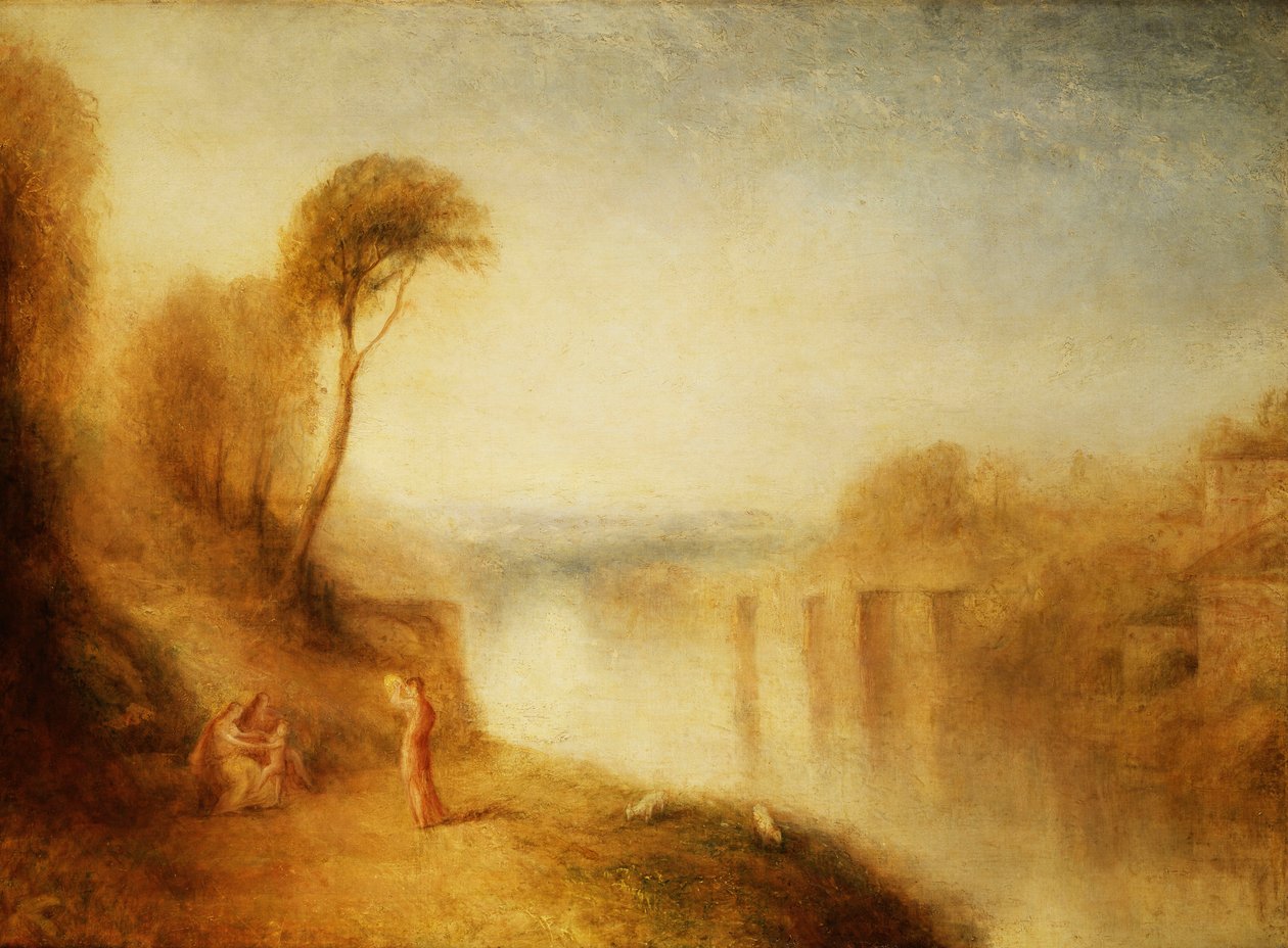Manzara: Tefli Kadın, 1840-50 dolayları by Joseph Mallord William Turner