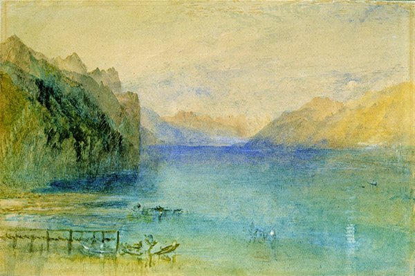 Lozan (kağıt üzerine sulu boya) by Joseph Mallord William Turner
