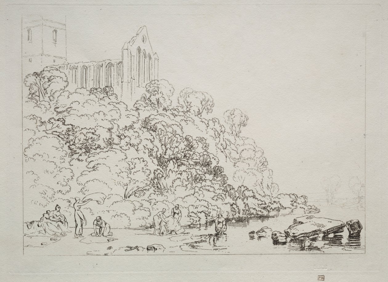 Liber Studios: Tumble Abe, İskoçya by Joseph Mallord William Turner