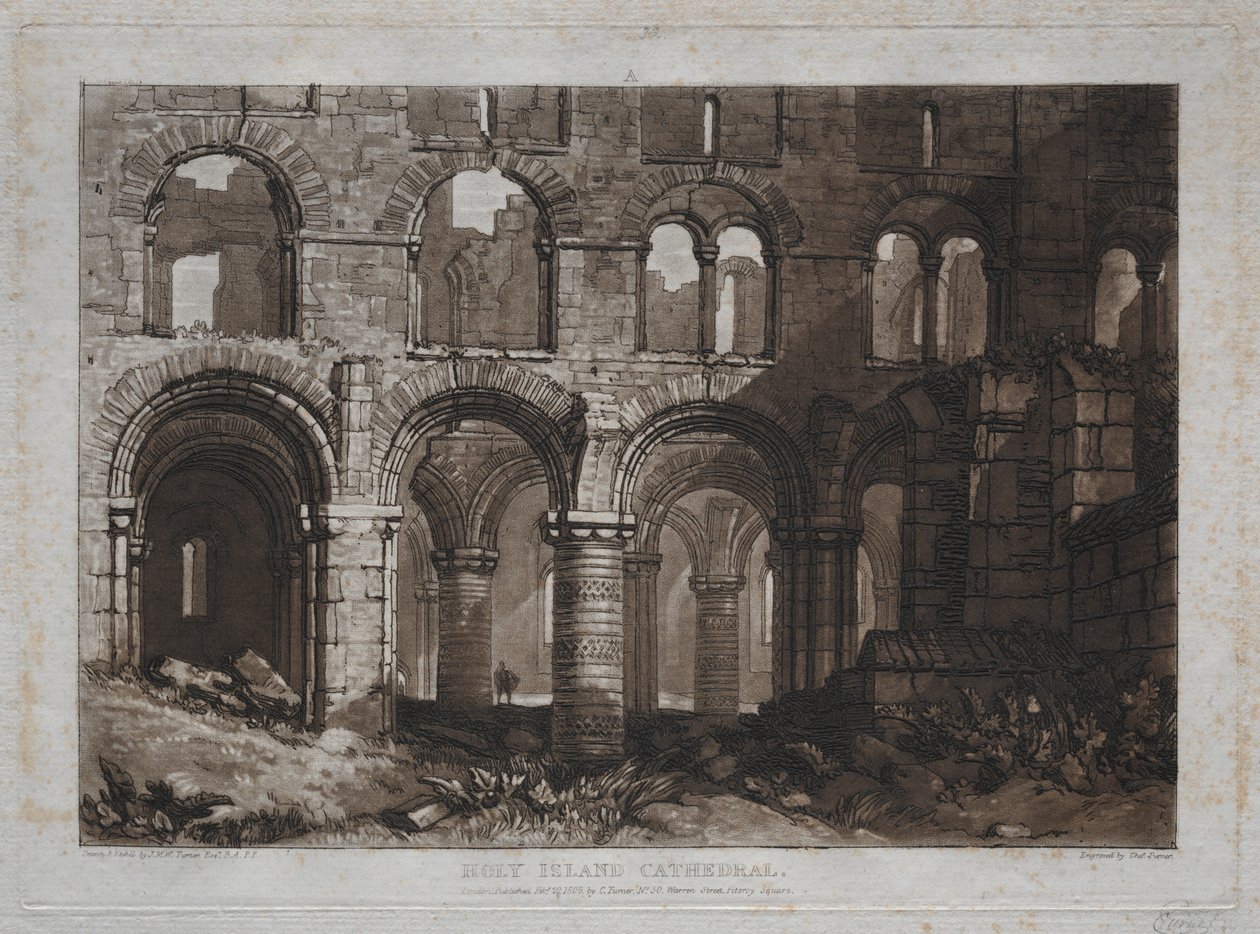 Liber Studiorum: Kutsal Ada Katedrali by Joseph Mallord William Turner