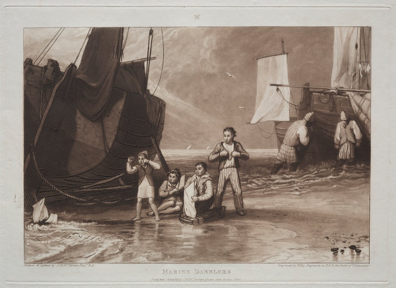 Çalışmalar Kitabı: Deniz Ustaları. by Joseph Mallord William Turner