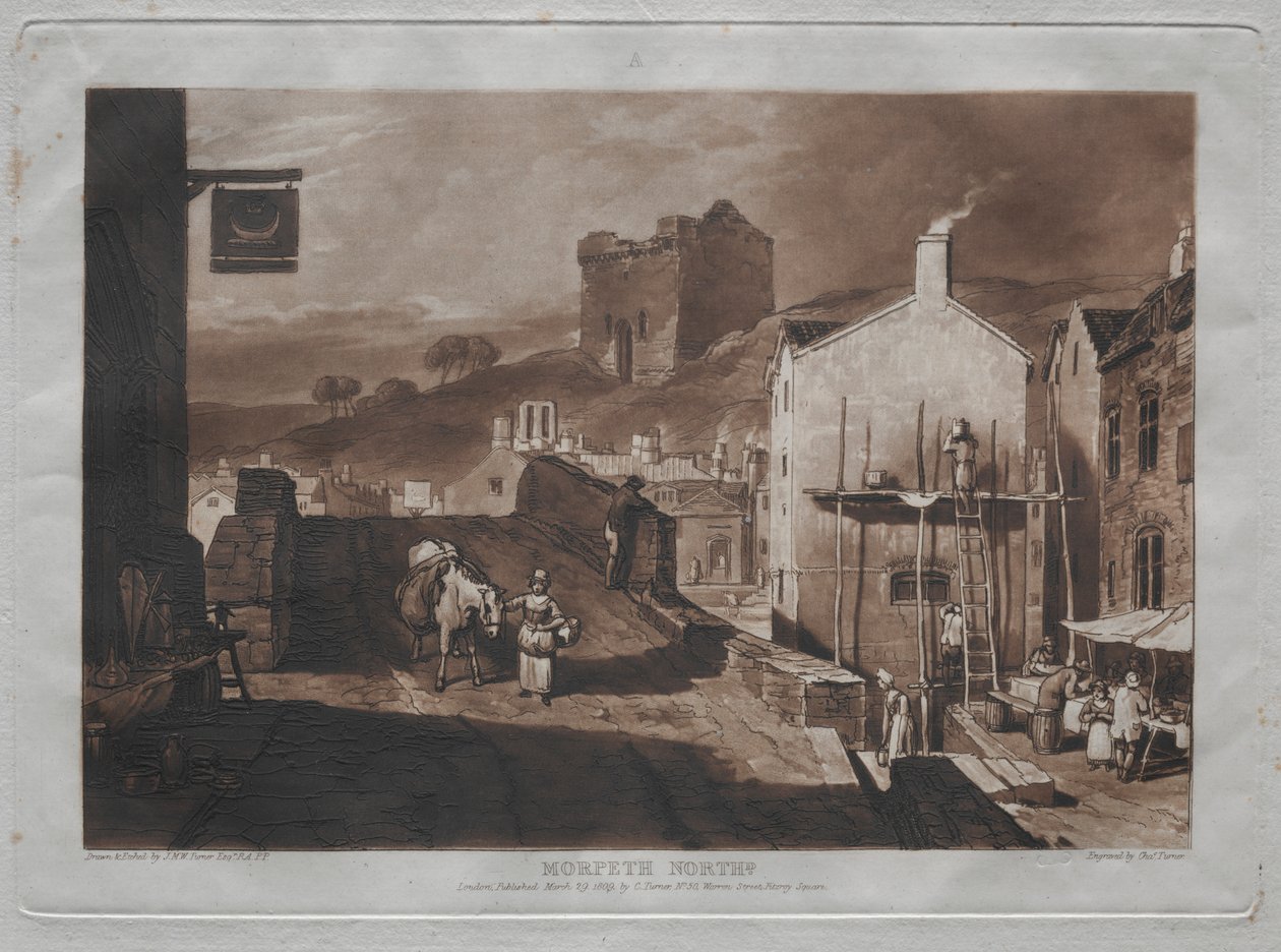 Çalışmalar Kitabı: Morpeth North by Joseph Mallord William Turner