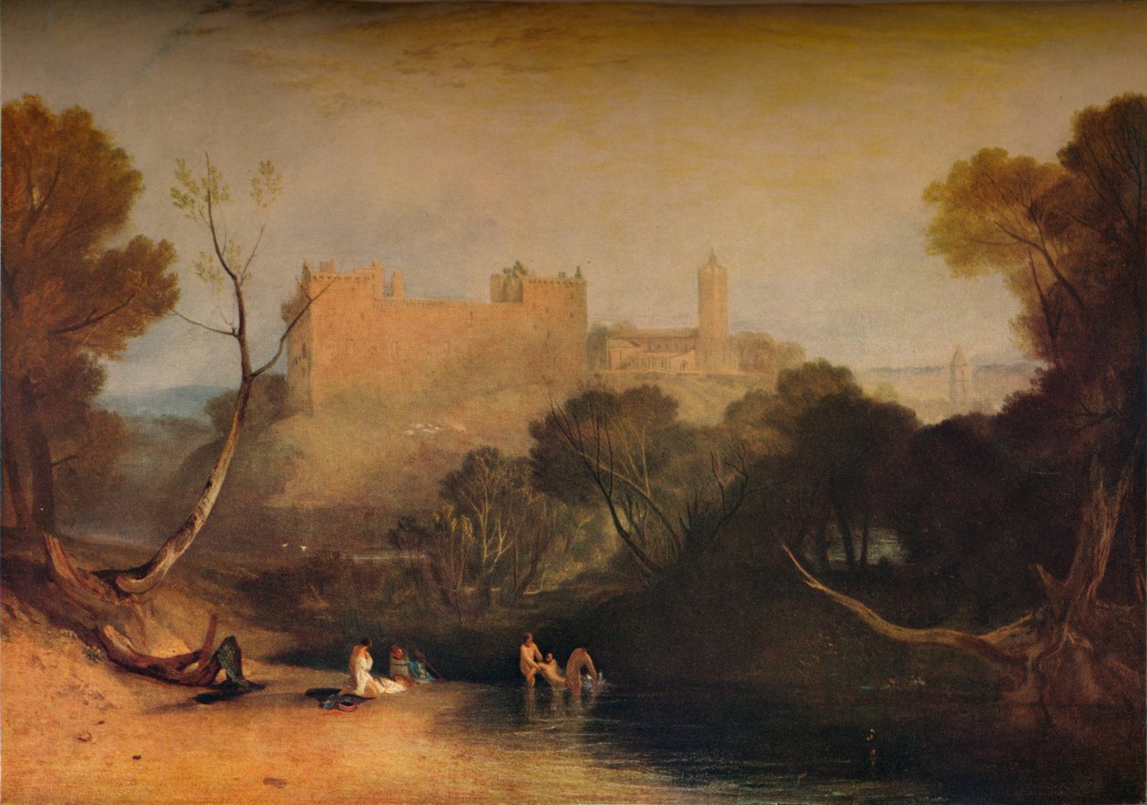 Linlithgow Sarayı, İskoçya, c1810, 1938 by Joseph Mallord William Turner