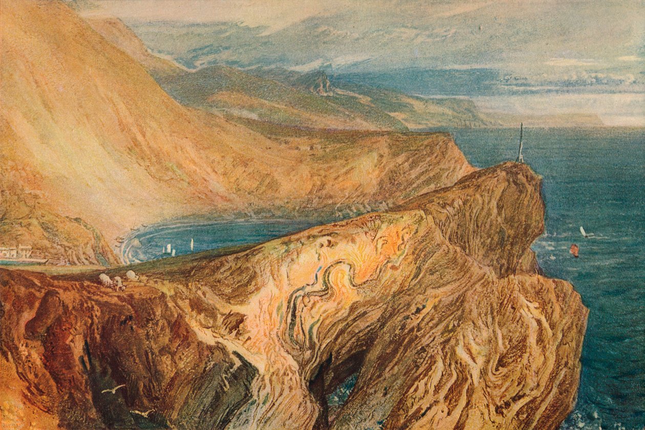 Lulworth Koyu, 1909 by Joseph Mallord William Turner
