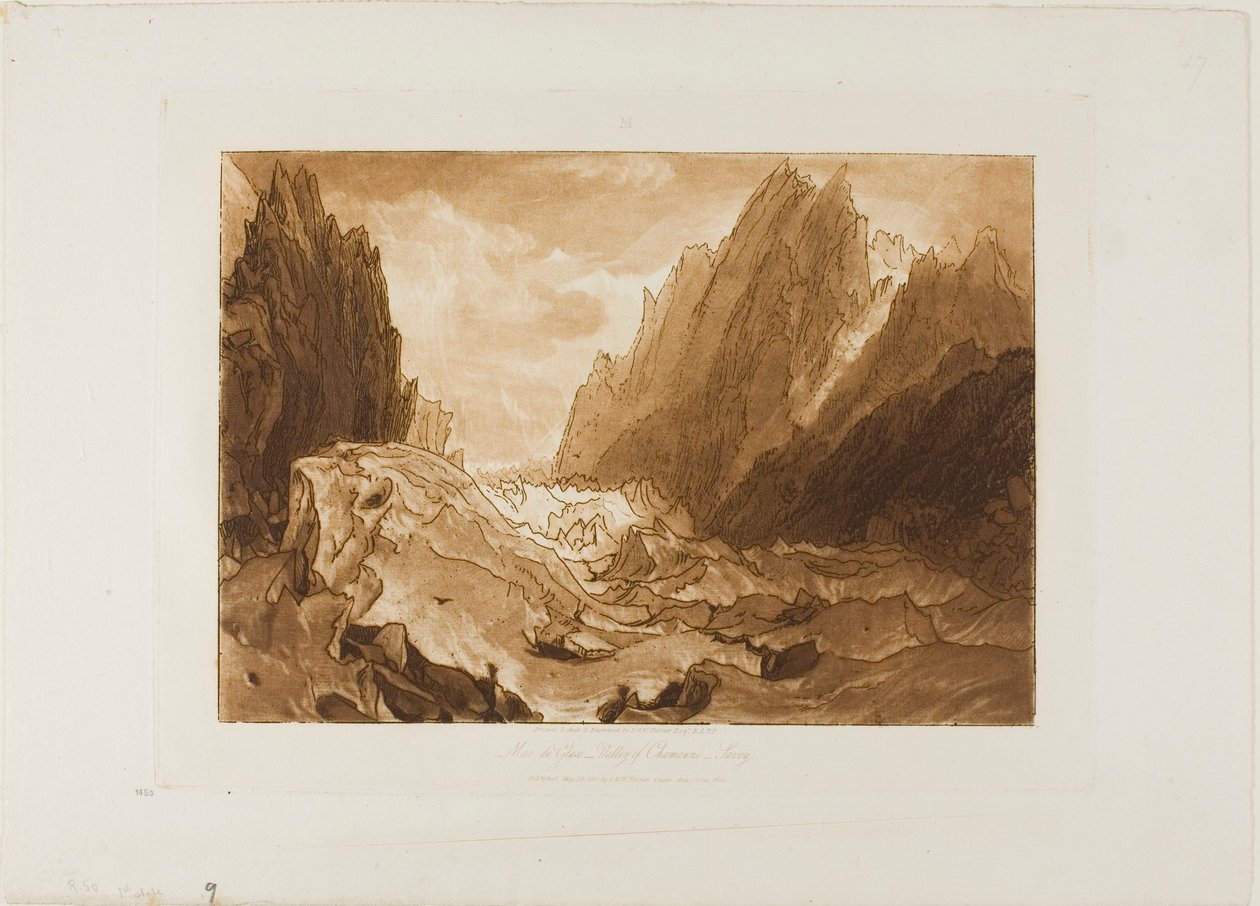 Mer de Glace, Liber Studiorum