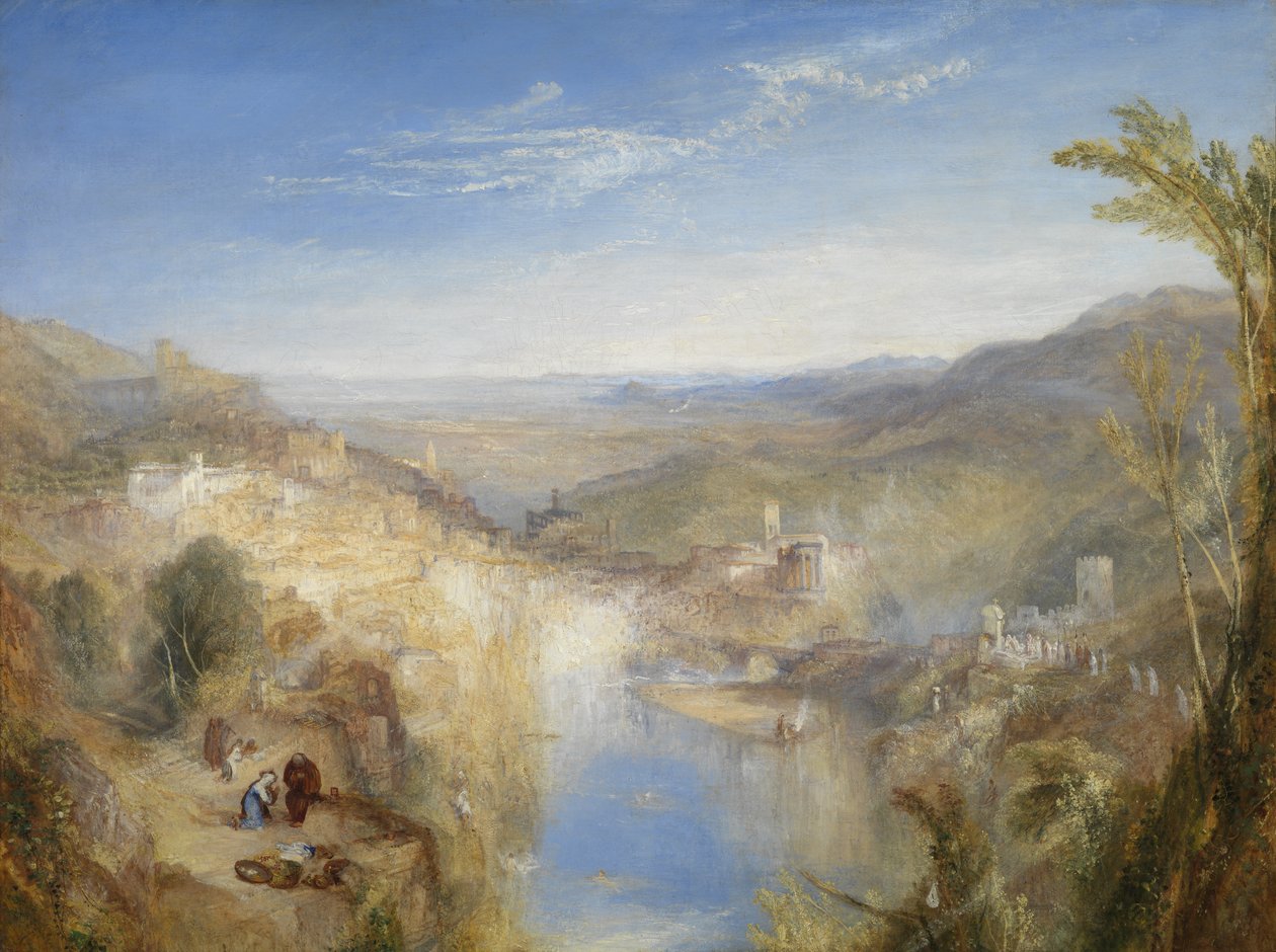 Modern İtalya - Pifferari by Joseph Mallord William Turner