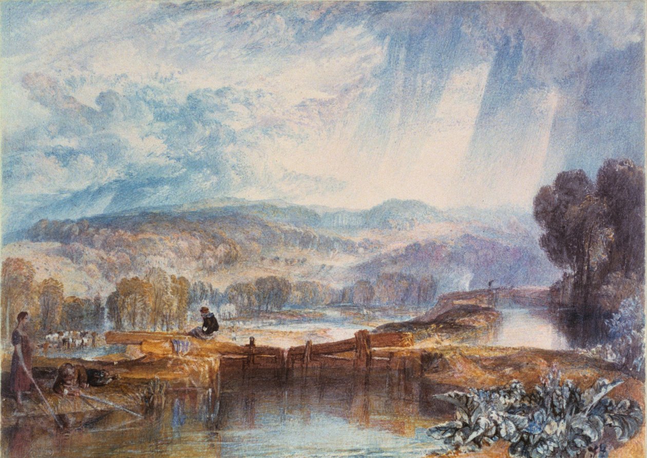 Watford yakınlarındaki Daha Fazla Park, 1823 by Joseph Mallord William Turner