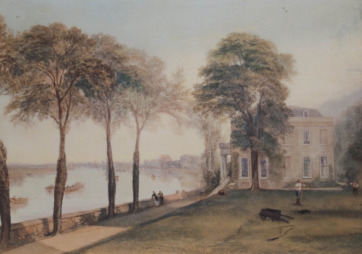 Mortlake Terrace: Erken Yaz Sabahı, 1826 by Joseph Mallord William Turner