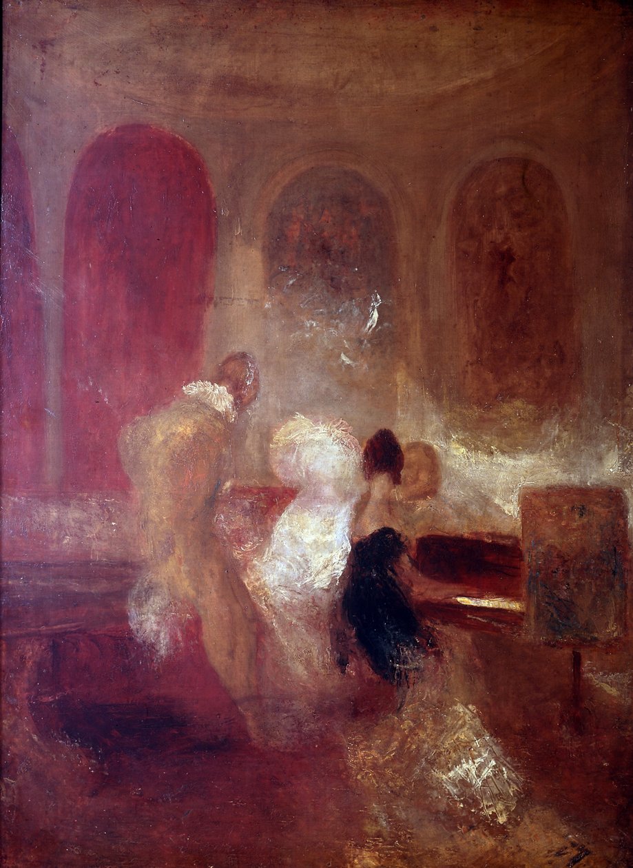 Müzik Partisi, Doğu Cowes Kalesi, 1835 dolayları by Joseph Mallord William Turner