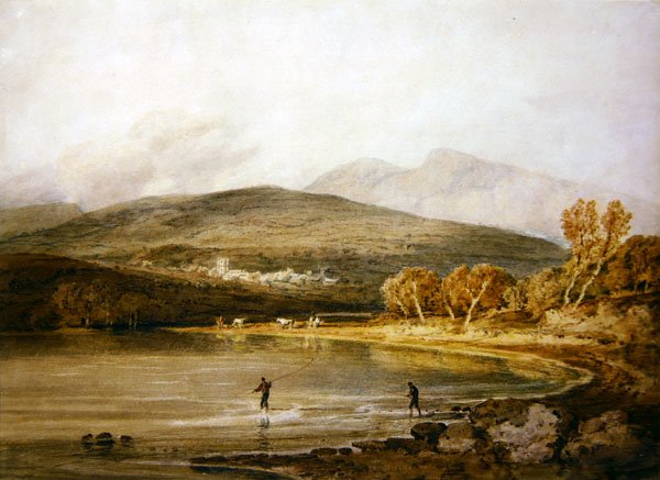 Kuzey Galler (kağıt üzerine sulu boya) by Joseph Mallord William Turner
