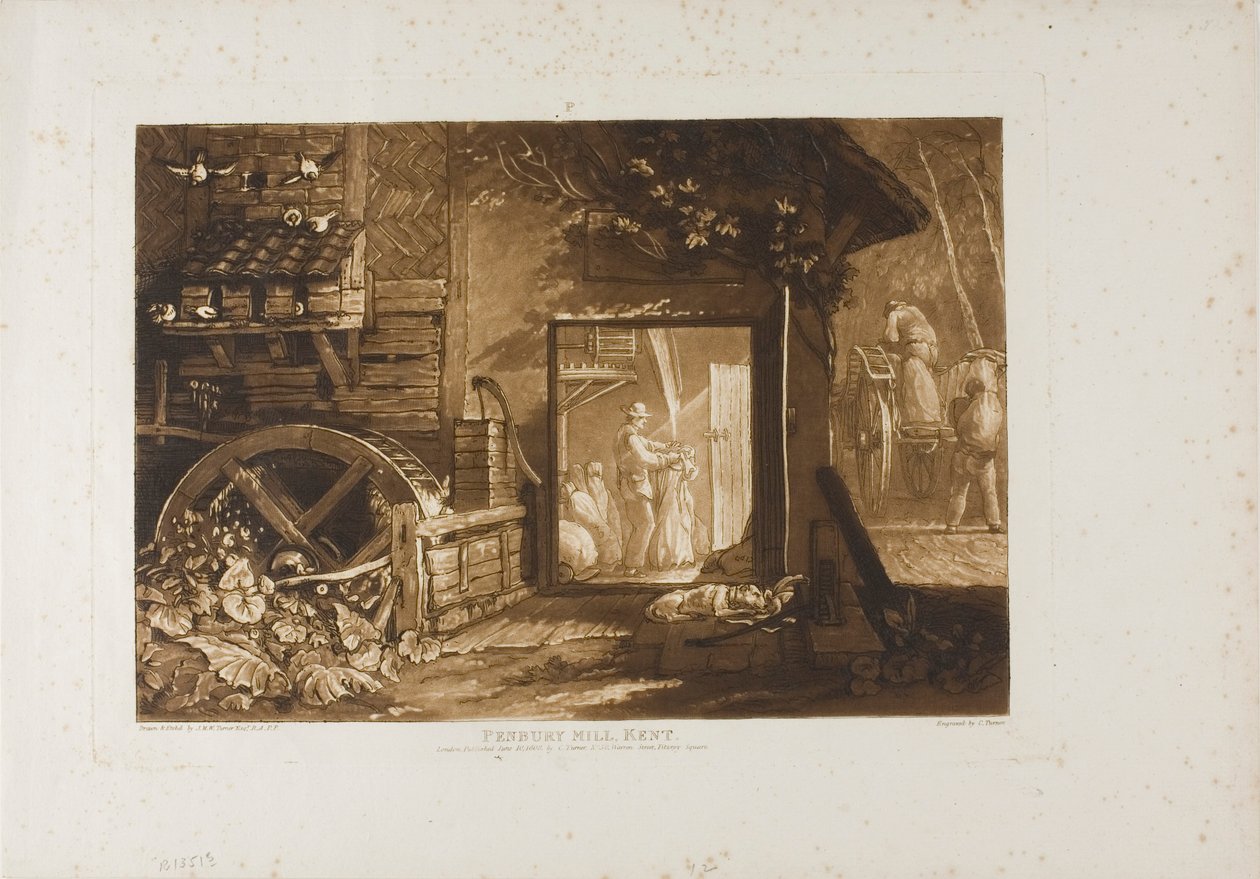 Pembury Mill, Kent, Liber Studiorum