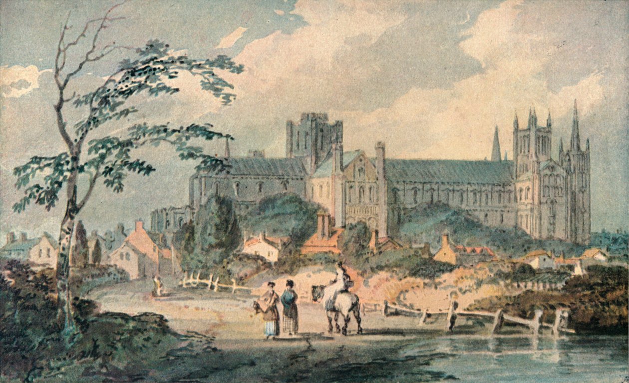 Kuzeyden Peterborough Katedrali, 1909 by Joseph Mallord William Turner