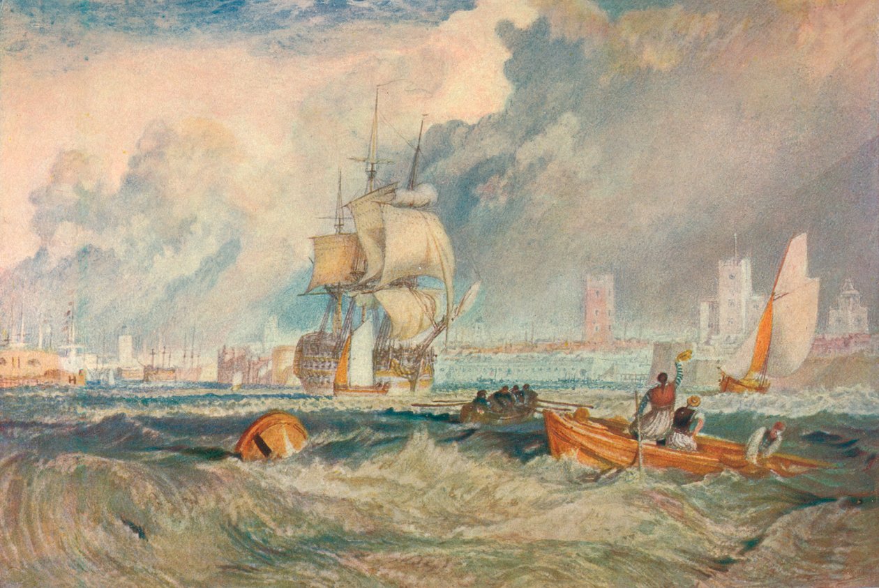 Portsmouth, c1824-5, 1905 by Joseph Mallord William Turner