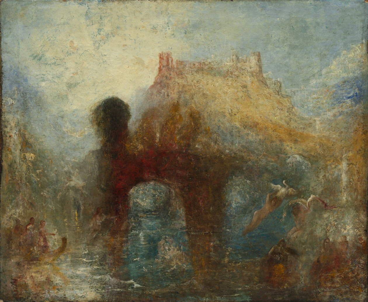 Kraliçe Mab'ın Mağarası, 1846'dan sonra (kumaş üzerine yağlı boya) by Joseph Mallord William Turner