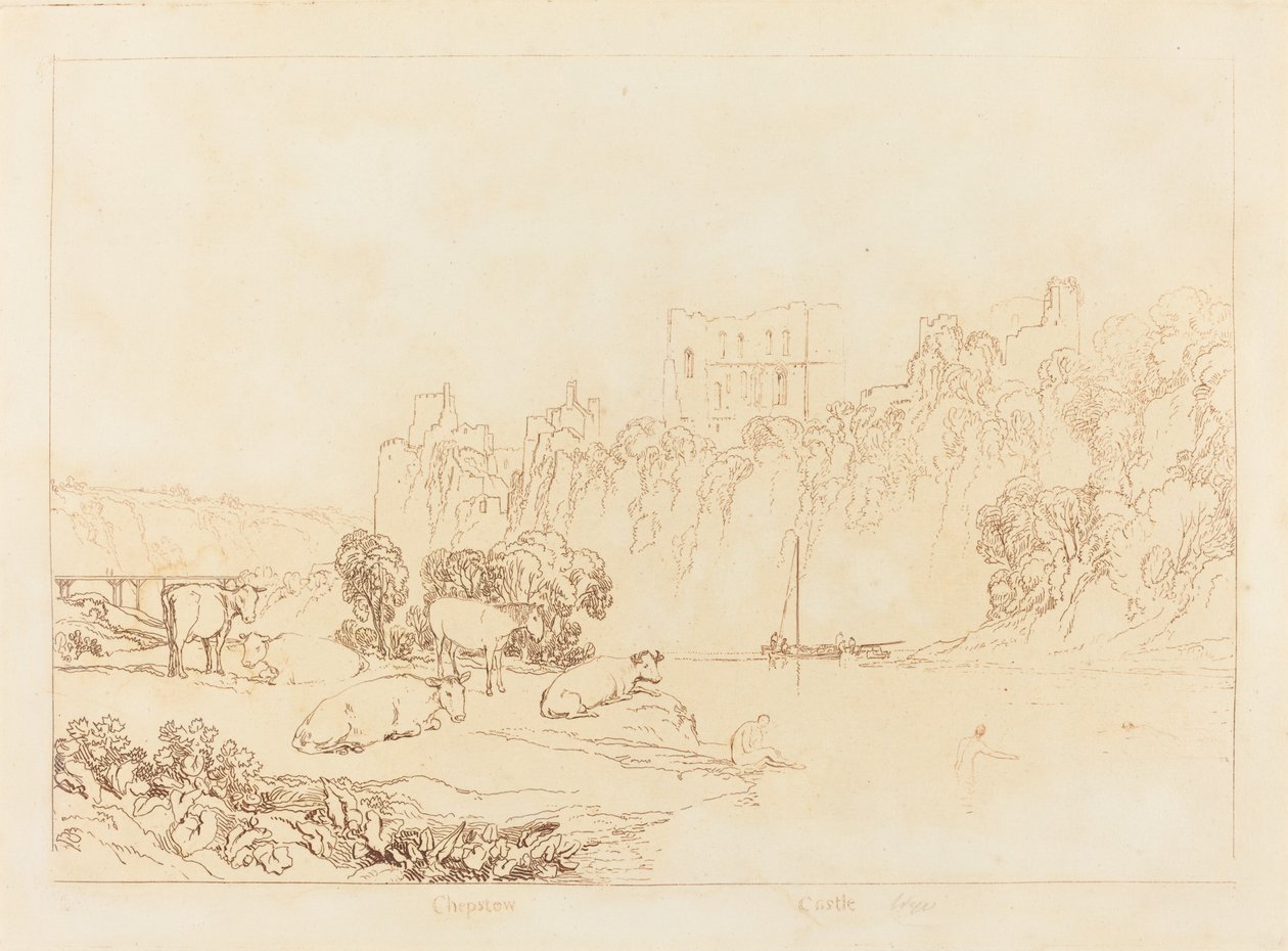 Wye Nehri by Joseph Mallord William Turner