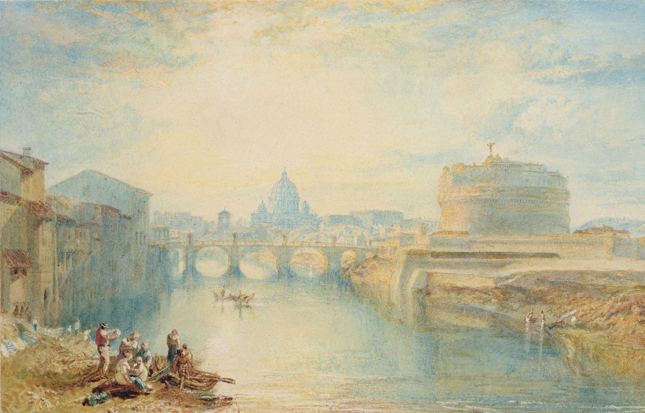Roma (kağıt üzerinde wc) by Joseph Mallord William Turner