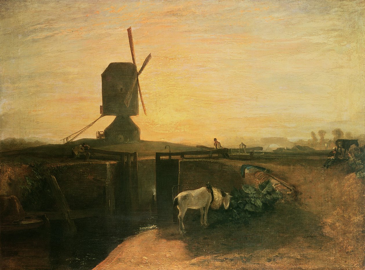 Southall Değirmeni, 1810 by Joseph Mallord William Turner
