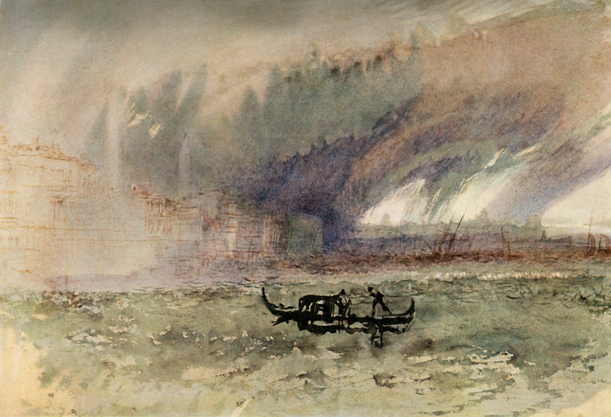 Lagünlerde Fırtına, c1830, 1934. by Joseph Mallord William Turner
