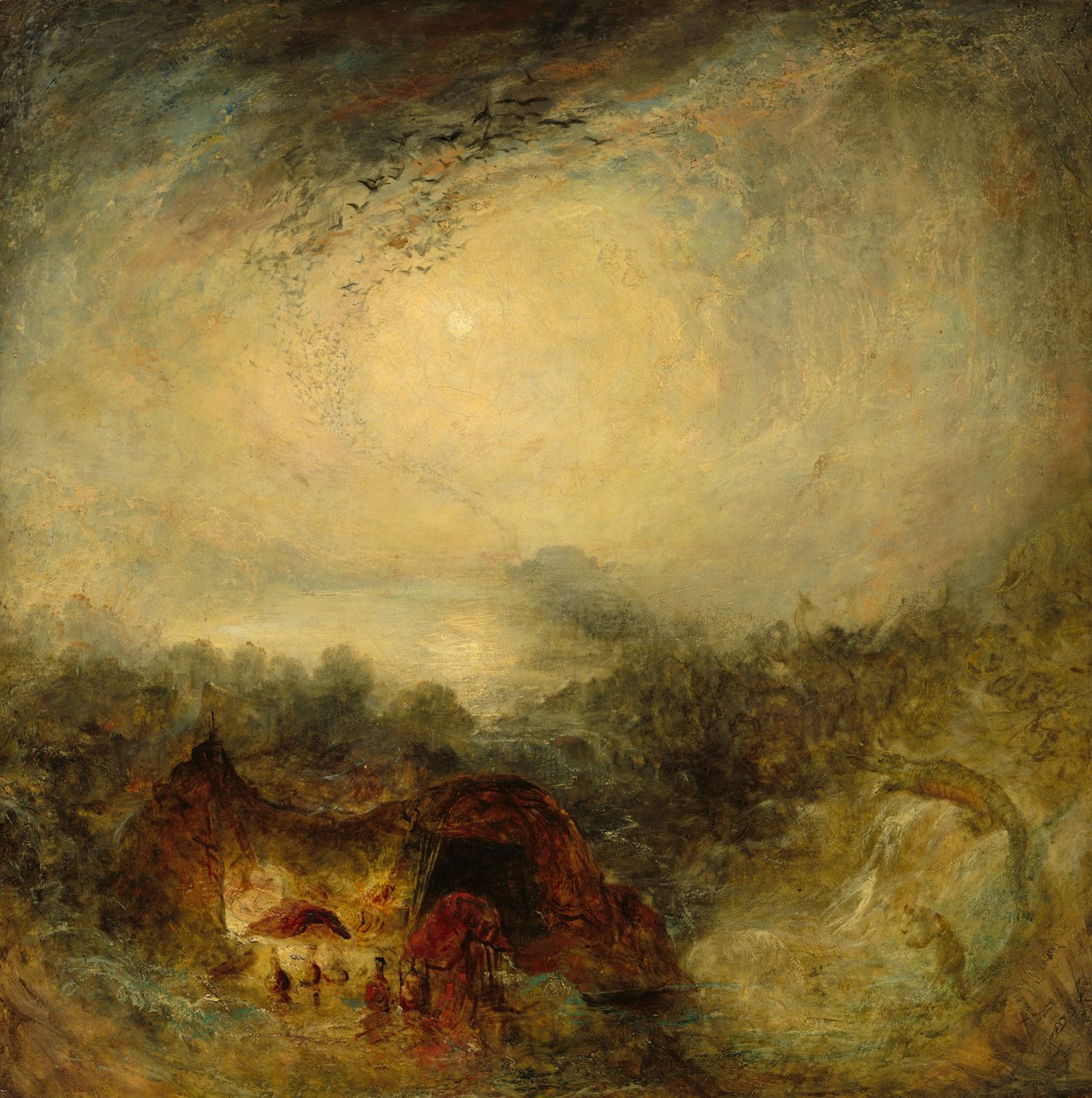 Tufan Akşamı by Joseph Mallord William Turner