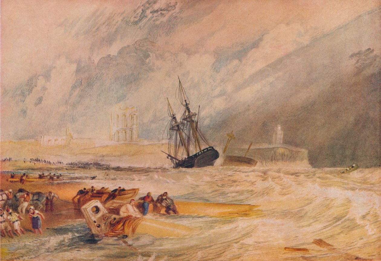 Tynemouth, 19. yüzyılın başları, 1930. by Joseph Mallord William Turner