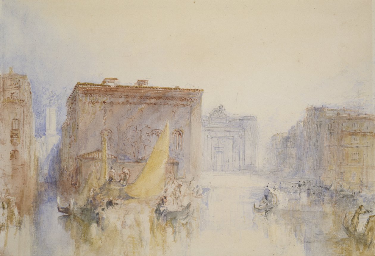 Venedik: Akademi by Joseph Mallord William Turner