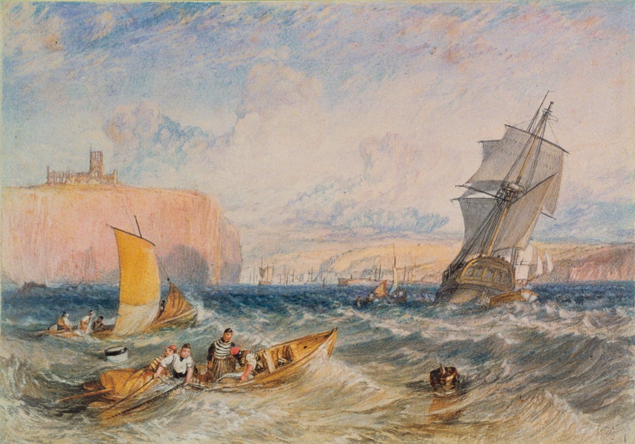 Whitby, 1824 by Joseph Mallord William Turner