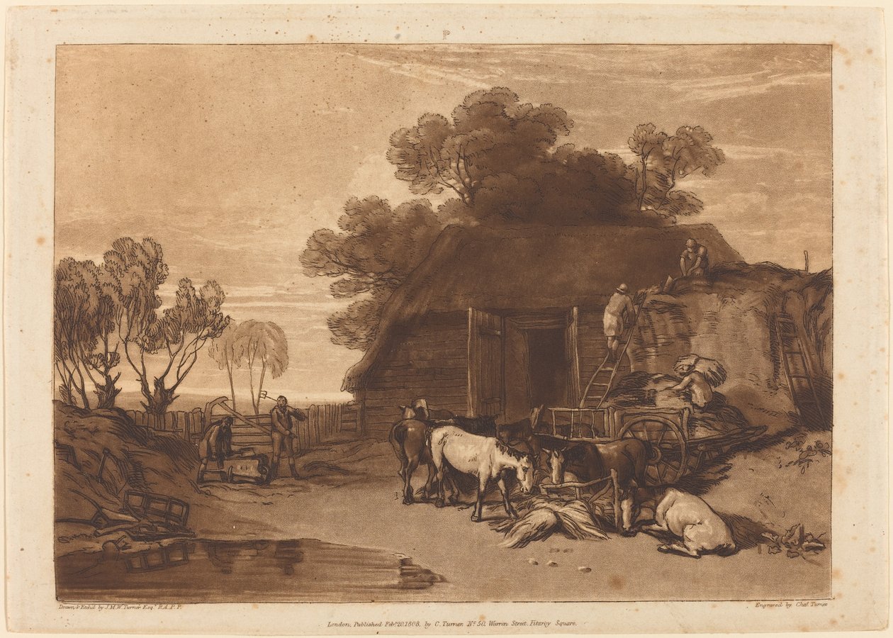 saman bahçesi by Joseph Mallord William Turner and Charles Turner