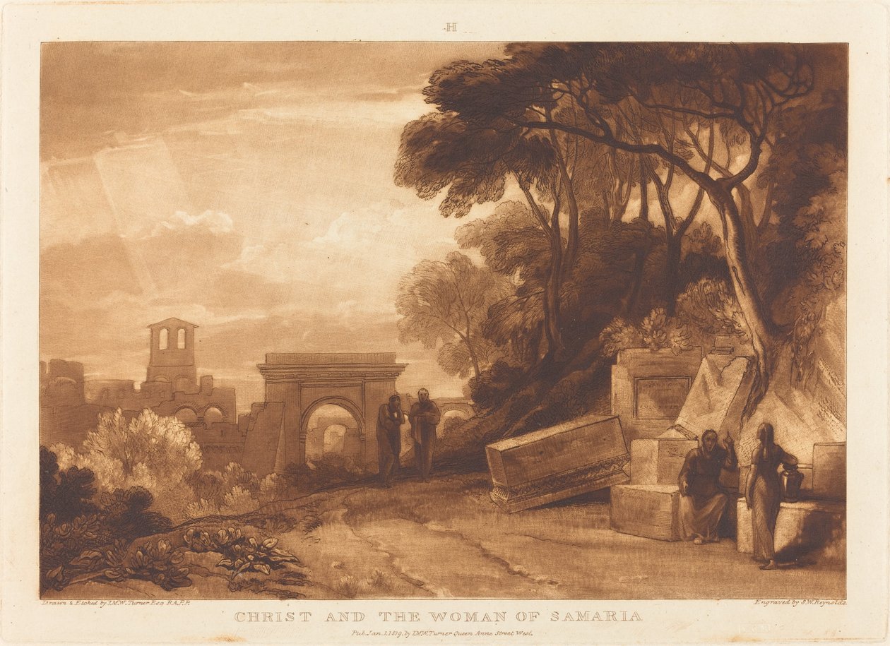 Samiriyeli Kadın by Joseph Mallord William Turner and Samuel William Reynolds I