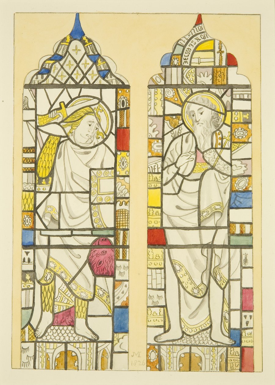 Kuzey penceresindeki vitray, St Mary Redcliffe