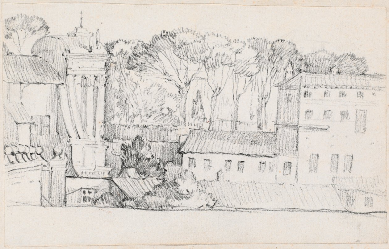 Roma Çatıları by Joseph Marie Vien