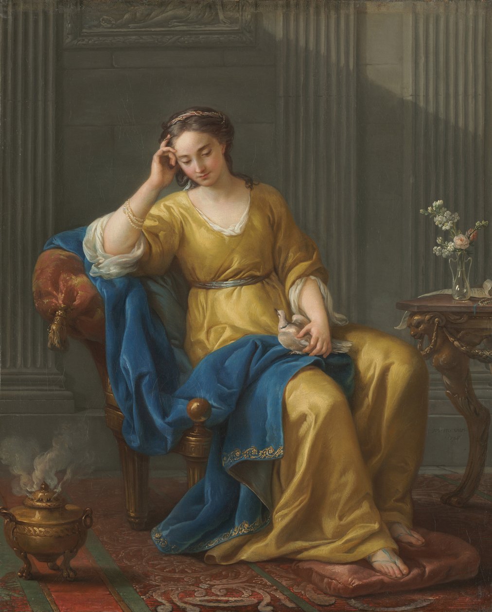 Tatlı Melankoli, 1756 by Joseph Marie Vien