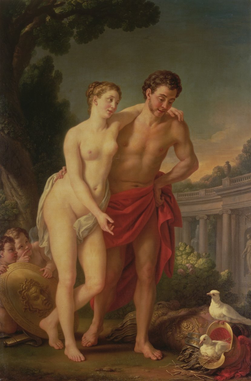Mars ve Venüs, 1767-8 by Joseph Marie, the Elder Vien