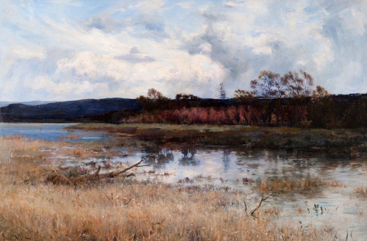 Tay Backwater, Kinfauns, Perthshire by Joseph Milne
