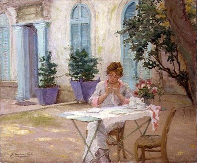 terasta kahvaltı by Joseph Milner Kite