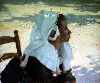 Elma Satıcısı, Brittany by Joseph Milner Kite