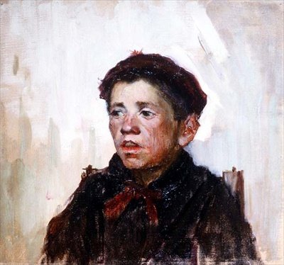 Breton Balıkçısı by Joseph Milner Kite