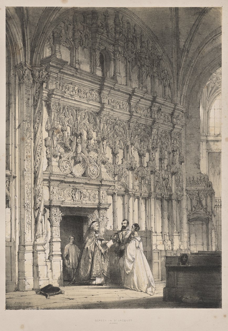 Orta Çağ Mimarisi: St. Jacques, Dieppe